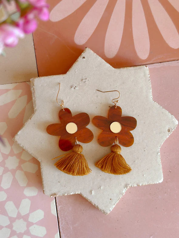 Earrings | Bella Tassel Dangles