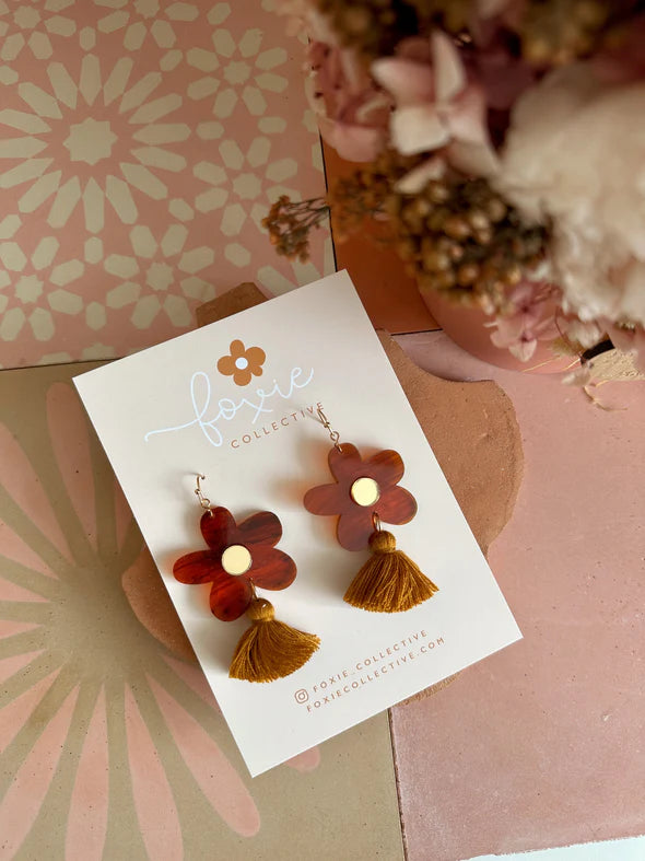 Earrings | Bella Tassel Dangles