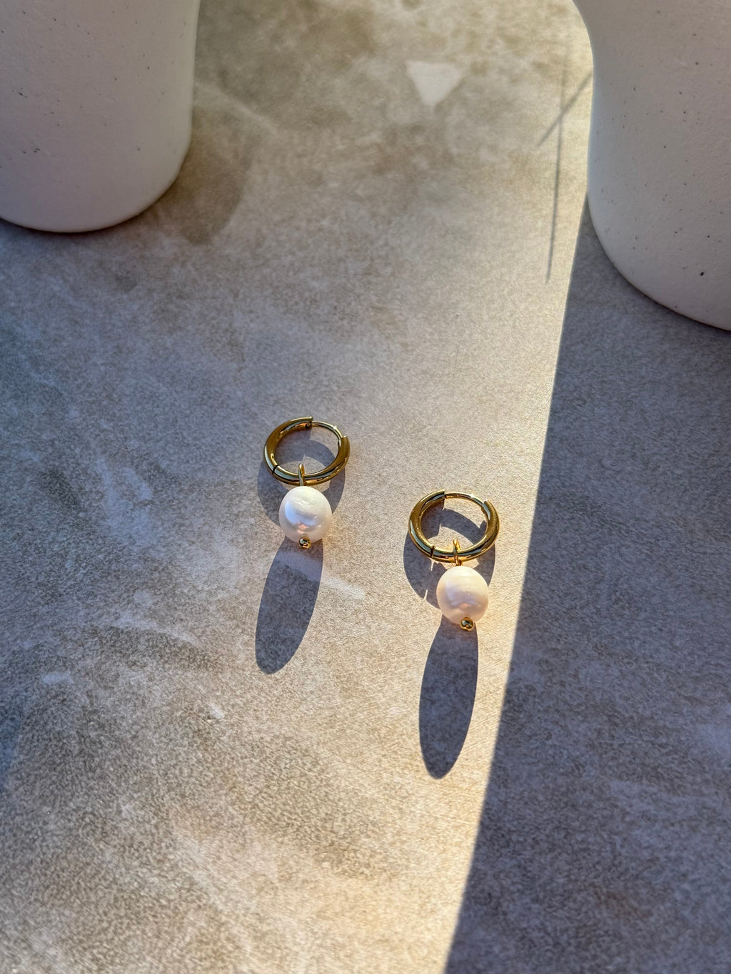 Heitiki Pearl Gold Huggies