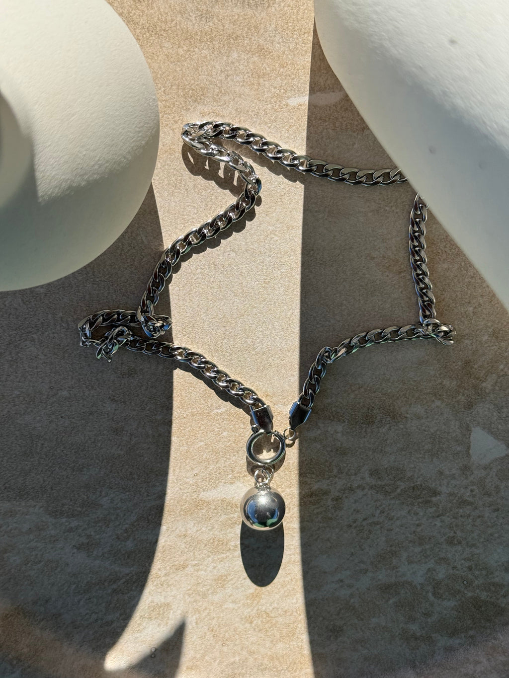 Pōro Toa Silver Necklace