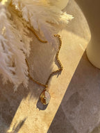 Pāua Whetū Gold Necklace