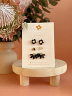 Earrings | Stud Pack Trio