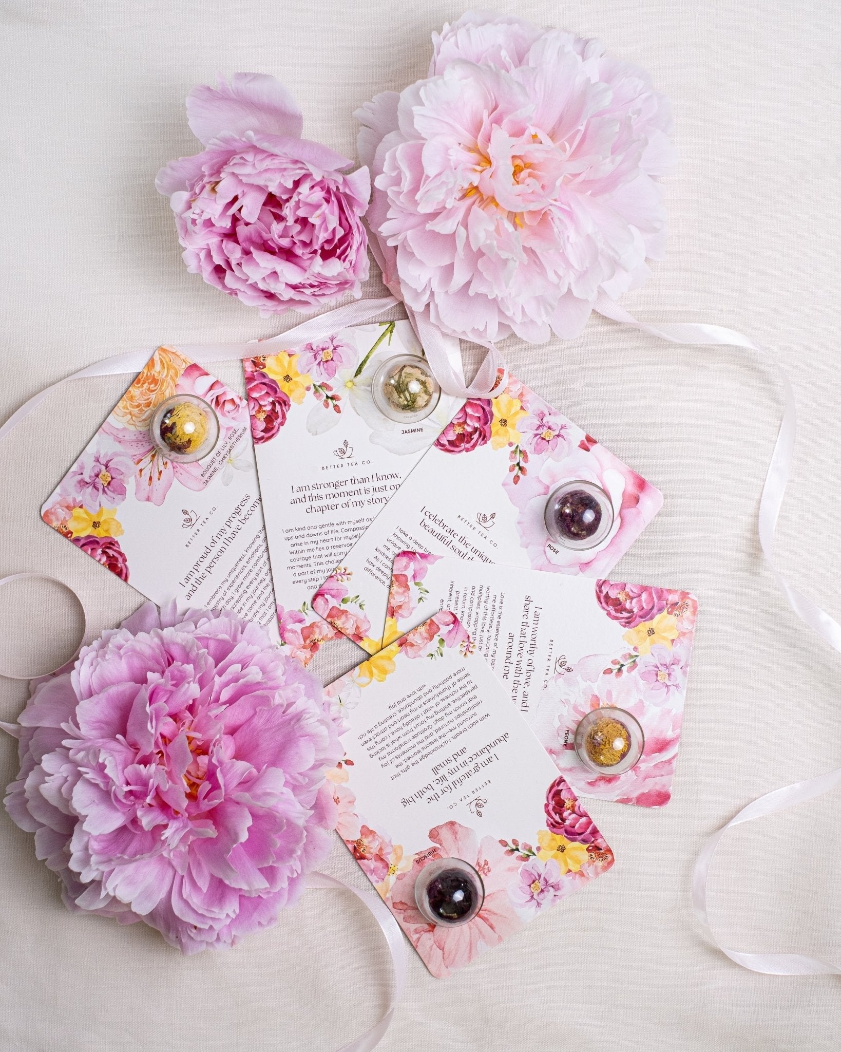 Blooming Tea Affirmation Greeting Card | Better Tea Co