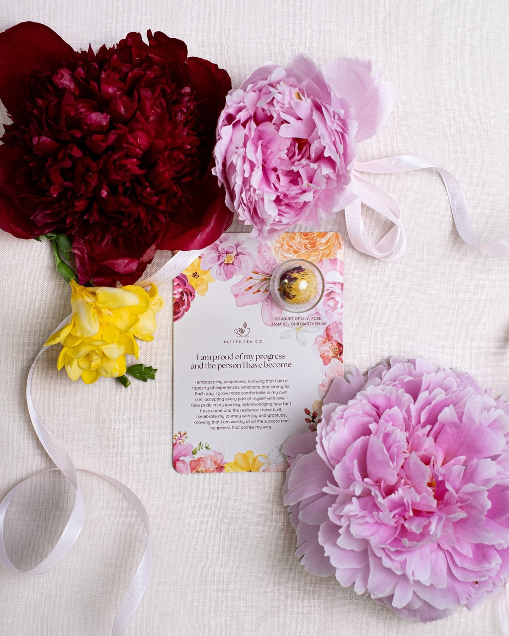 Blooming Tea Affirmation Greeting Card | Better Tea Co