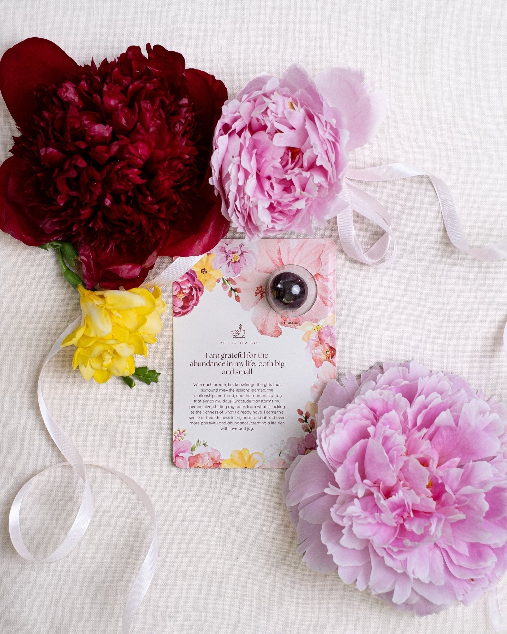 Blooming Tea Affirmation Greeting Card | Better Tea Co