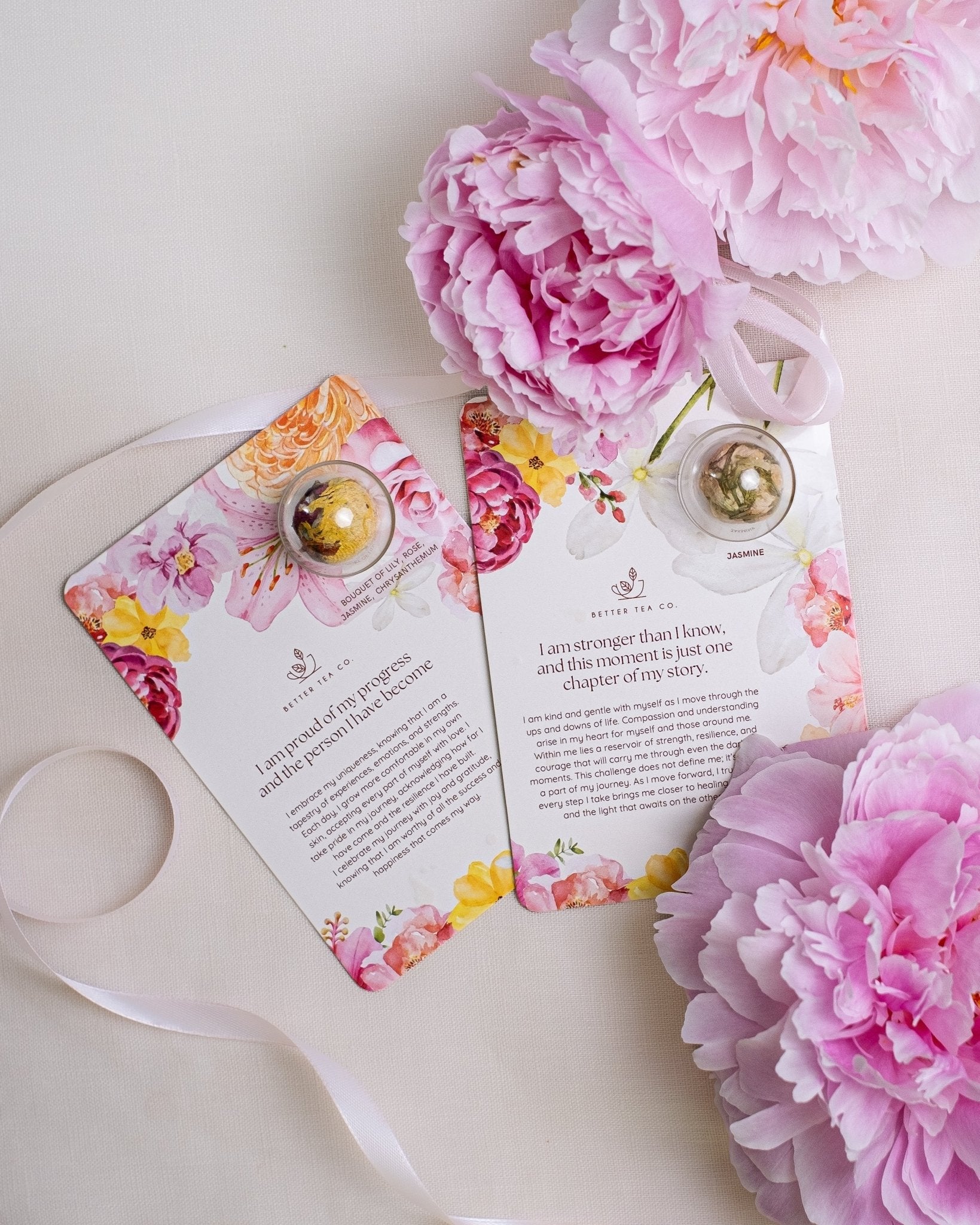 Blooming Tea Affirmation Greeting Card | Better Tea Co