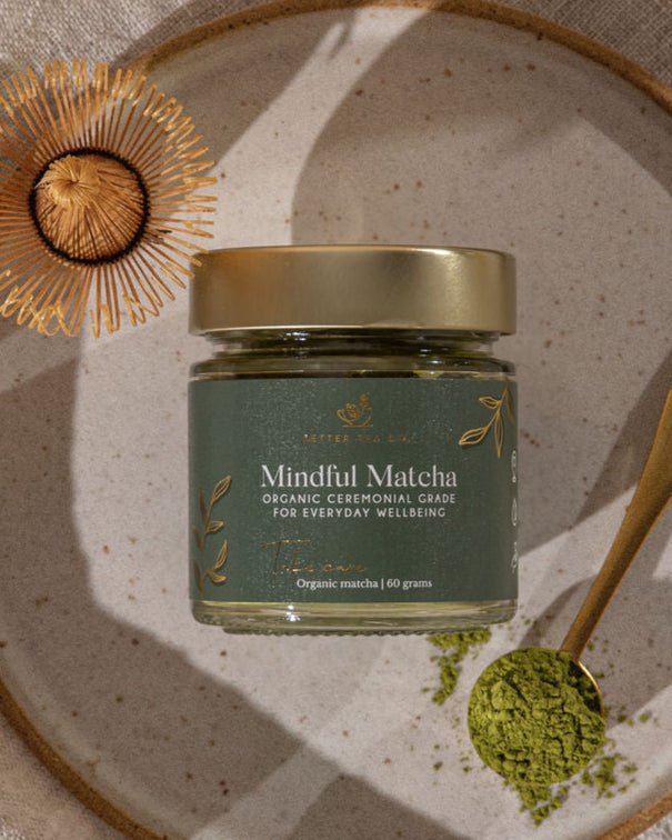 Mindful Matcha (Organic Ceremonial Grade + Scoop) | Better Tea Co
