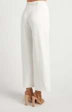 Straight Leg Pant + Gold Buckle Belt